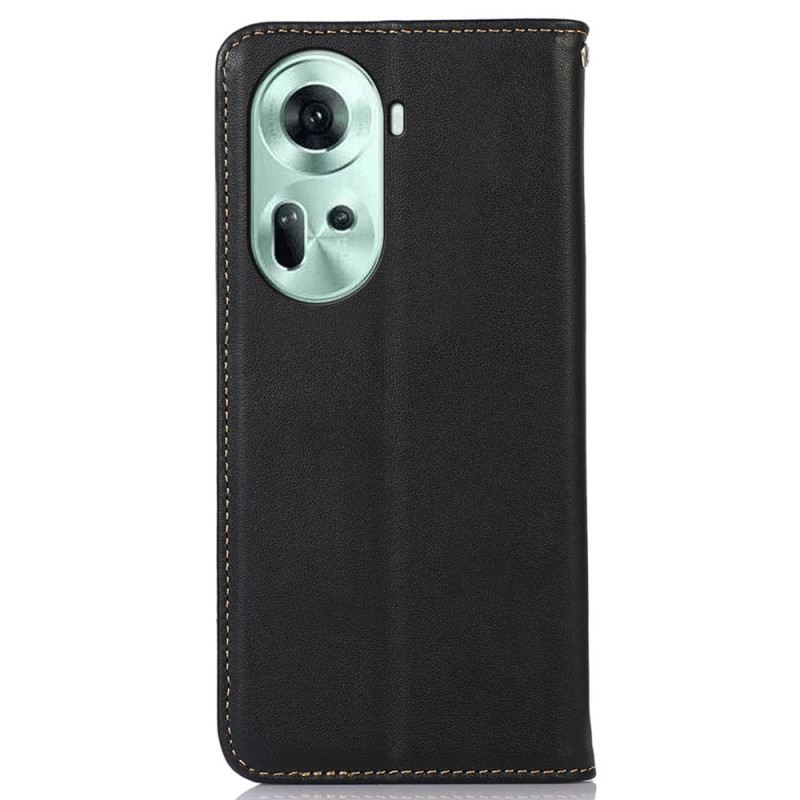 Flip Case Oppo Reno 11 5g Handyhülle Khazneh Nappaleder