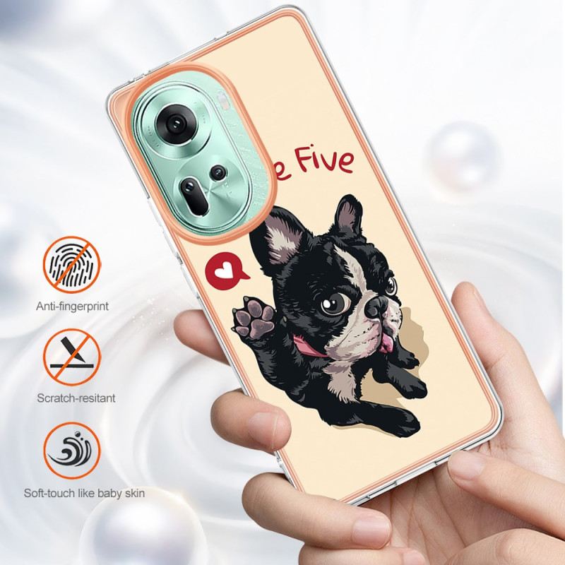 Hülle Oppo Reno 11 5g Hund Gib Mir Fünf