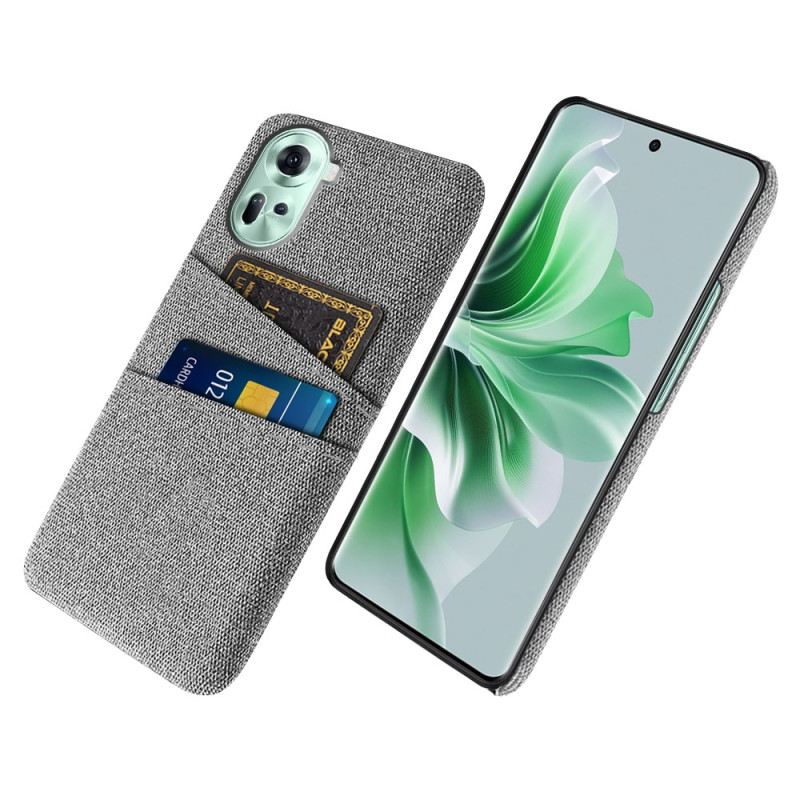 Hülle Oppo Reno 11 5g Kartenhalter Aus Stoff