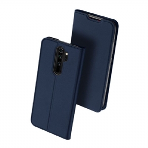 Flip Case Für Xiaomi Redmi Note 8 Pro Satinierte Beschichtung