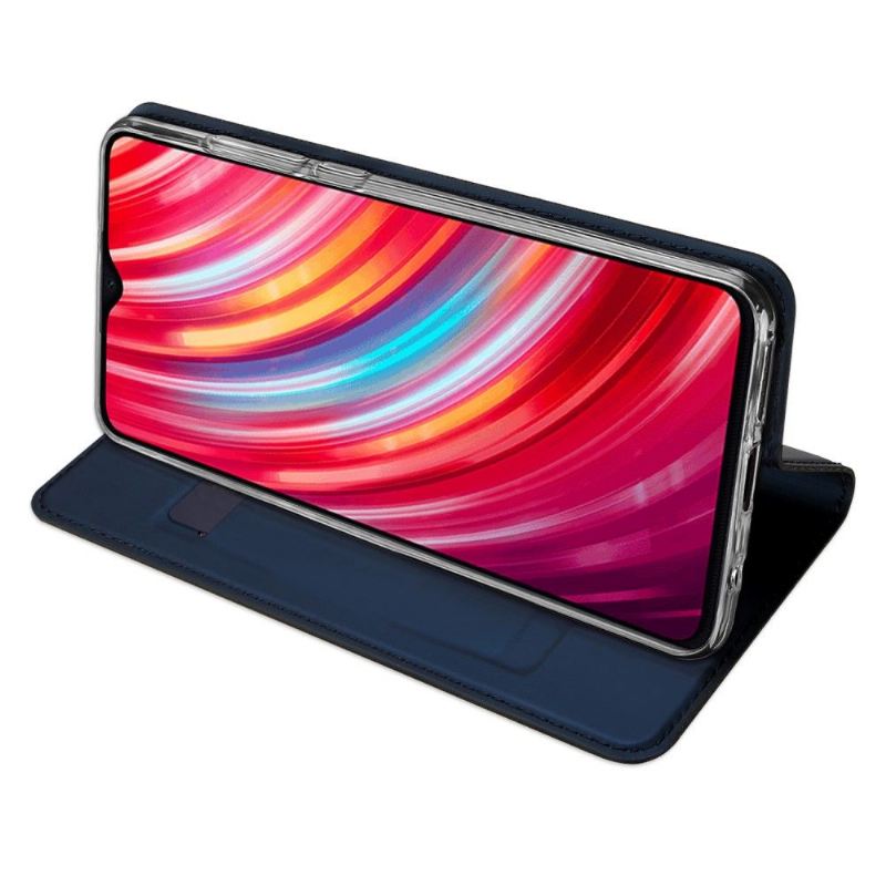 Flip Case Für Xiaomi Redmi Note 8 Pro Satinierte Beschichtung