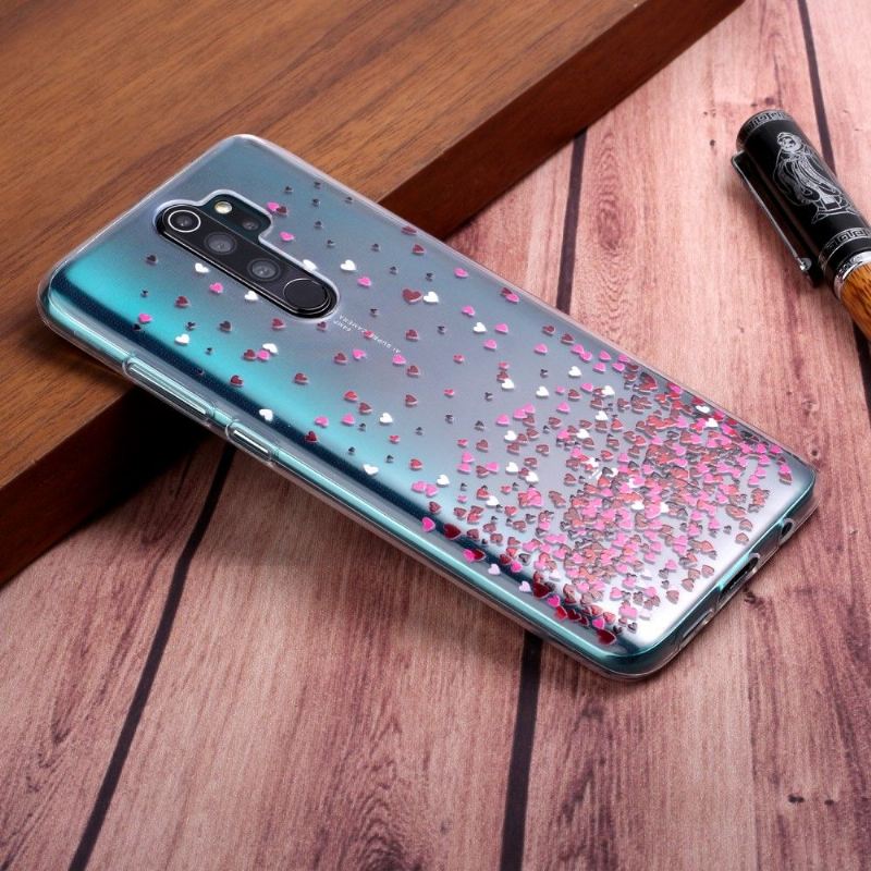 Handyhülle Für Xiaomi Redmi Note 8 Pro Mehrere Herzen