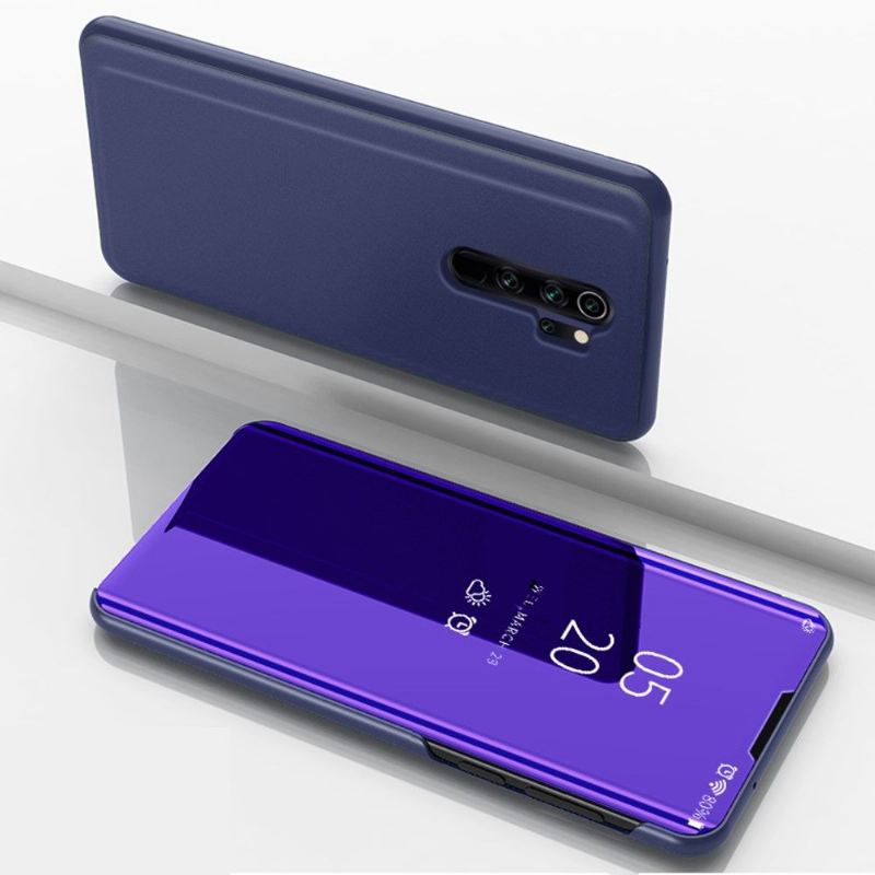 Handyhülle Für Xiaomi Redmi Note 8 Pro Schutzhülle Flip Case Spiegeleffekt