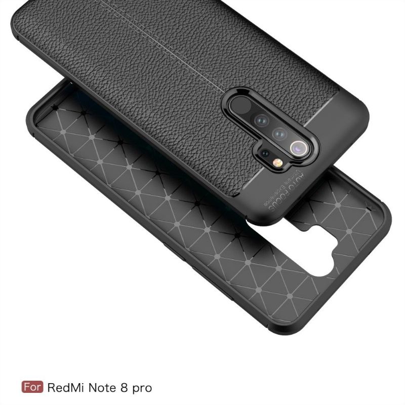 Hülle Für Xiaomi Redmi Note 8 Pro Anti-Sturz Finishing-gel Für Kunstleder