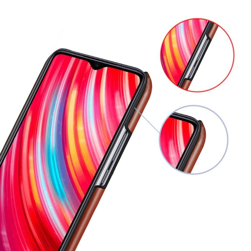 Hülle Für Xiaomi Redmi Note 8 Pro Anti-Sturz Zweifarbiger Ledereffekt