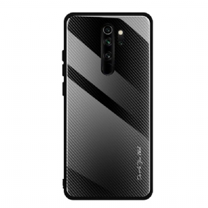 Hülle Für Xiaomi Redmi Note 8 Pro Karbonglas-rückseite