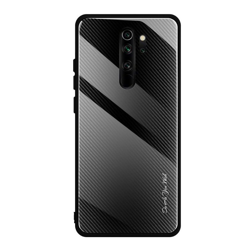 Hülle Für Xiaomi Redmi Note 8 Pro Karbonglas-rückseite