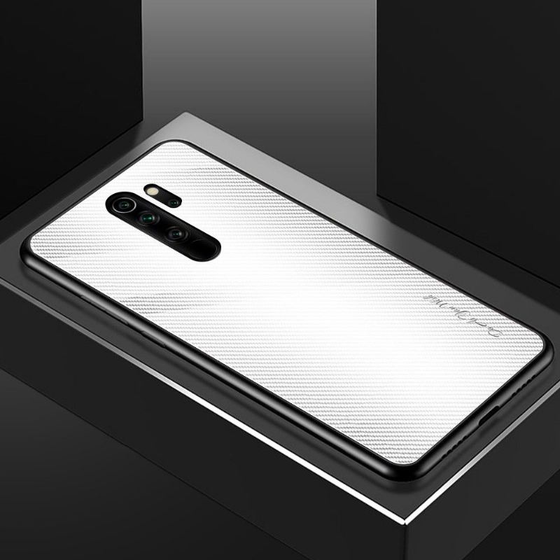 Hülle Für Xiaomi Redmi Note 8 Pro Karbonglas-rückseite