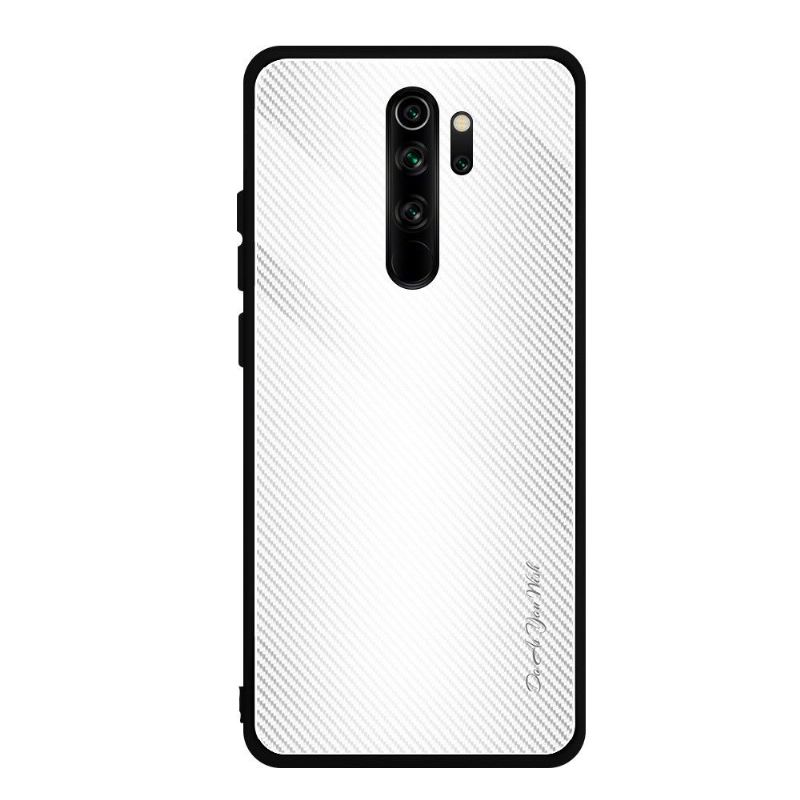 Hülle Für Xiaomi Redmi Note 8 Pro Karbonglas-rückseite