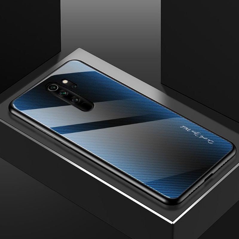 Hülle Für Xiaomi Redmi Note 8 Pro Karbonglas-rückseite