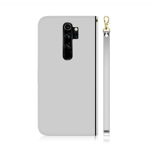 Lederhüllen Für Xiaomi Redmi Note 8 Pro Kunstleder Spiegeleffekt