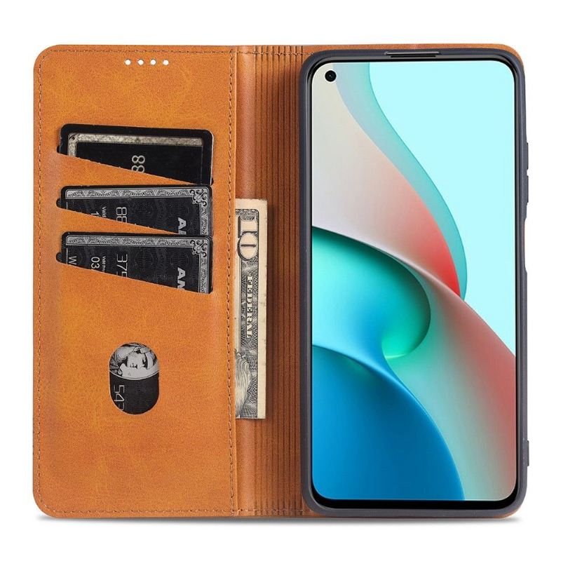 Case Für Xiaomi Redmi Note 9T Flip Case Azns Kunstleder