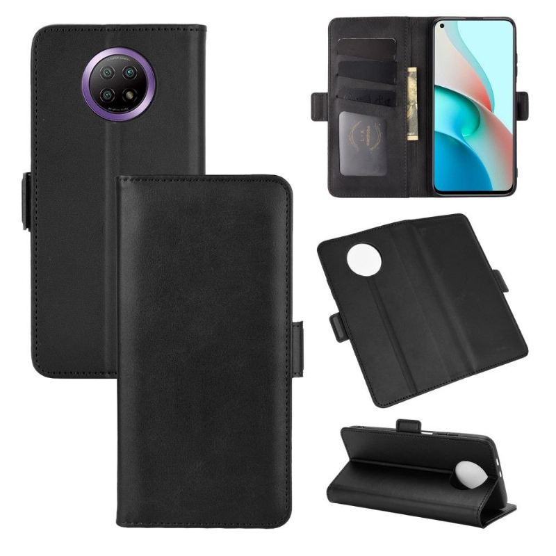 Flip Case Für Xiaomi Redmi Note 9T Brieftasche Mattes Kunstleder