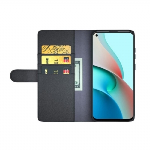 Lederhüllen Für Xiaomi Redmi Note 9T Premium-leder