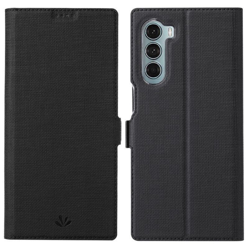 Schutzhülle Für Moto G200 5G Flip Case Strukturiertes Vili Dmx