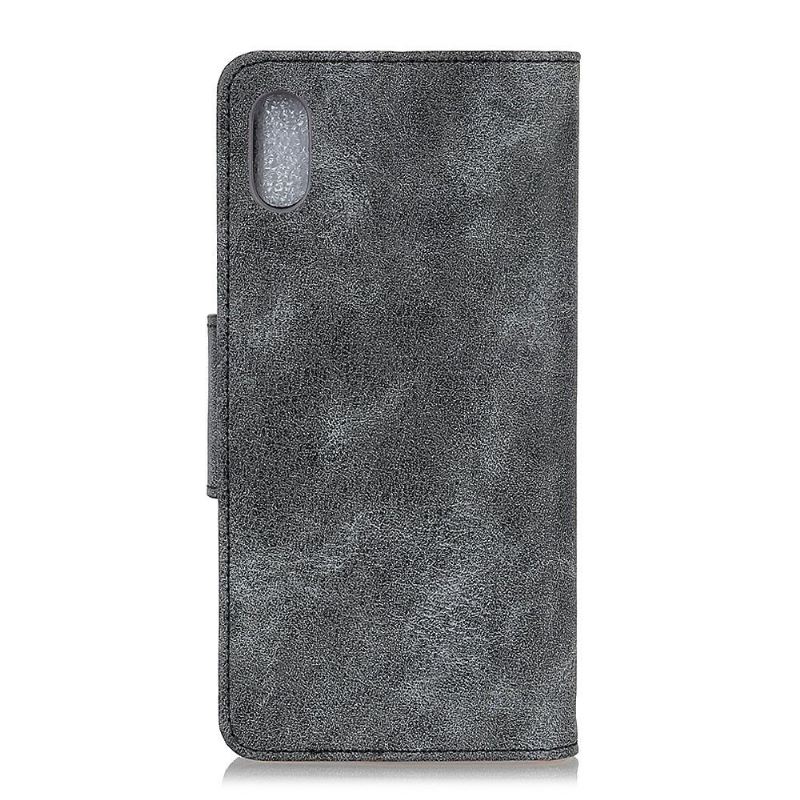 Case Für Xiaomi Redmi 9A Edouard Kunstleder Vintage