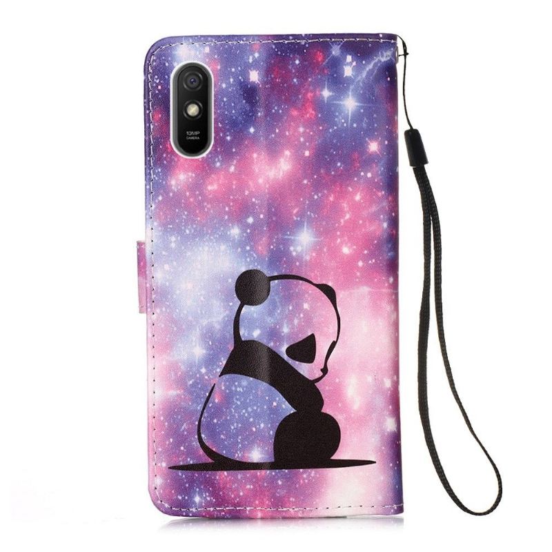 Case Für Xiaomi Redmi 9A Mit Kordel Träumender Panda