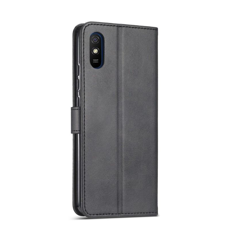 Flip Case Für Xiaomi Redmi 9A Ledereffekt Lc.imeeke