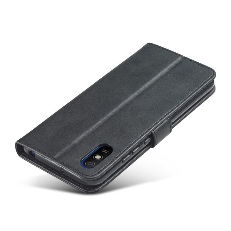 Flip Case Für Xiaomi Redmi 9A Ledereffekt Lc.imeeke