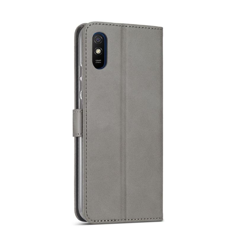 Flip Case Für Xiaomi Redmi 9A Ledereffekt Lc.imeeke