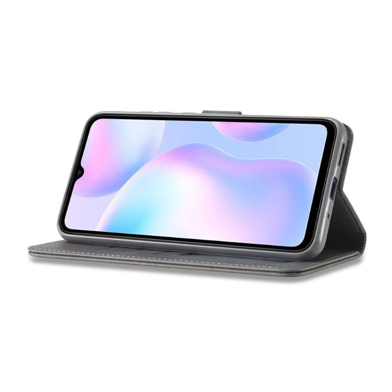 Flip Case Für Xiaomi Redmi 9A Ledereffekt Lc.imeeke