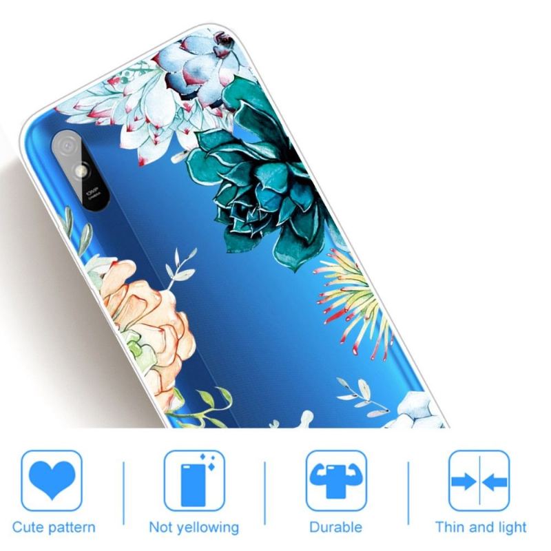 Handyhülle Für Xiaomi Redmi 9A Schutzhülle Blumensorte