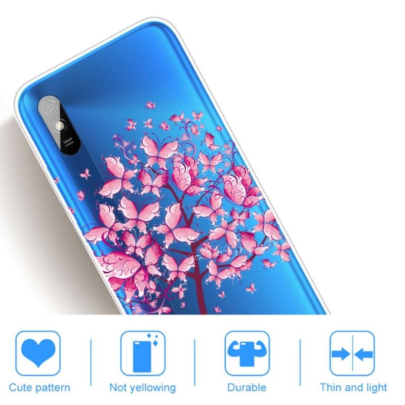 Hülle Für Xiaomi Redmi 9A Anti-Sturz Schmetterlingsbaum