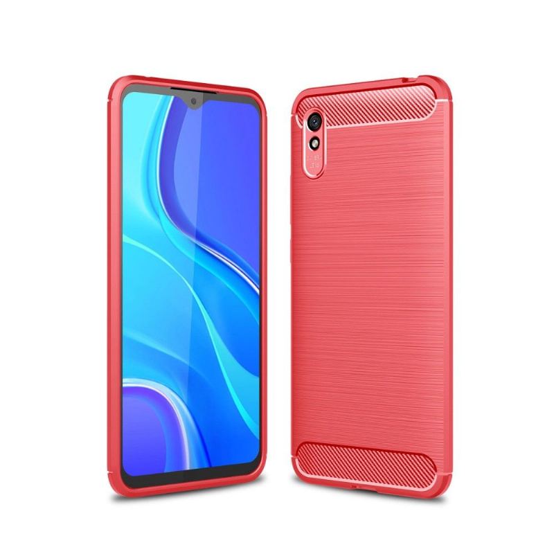 Hülle Für Xiaomi Redmi 9A Flexibler Pinseleffekt