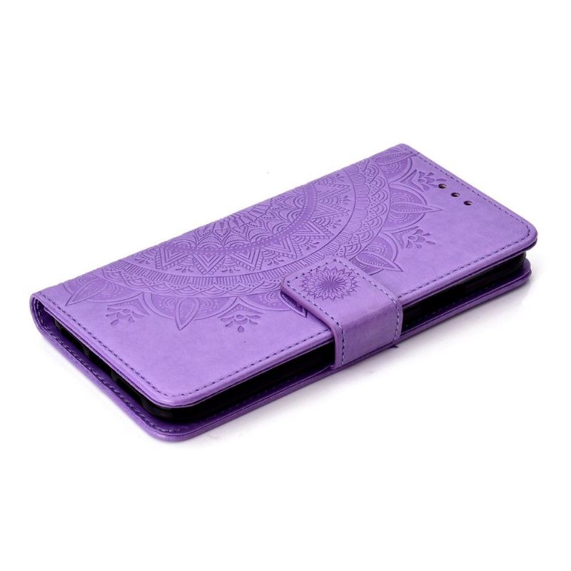 Lederhüllen Für Xiaomi Redmi 9A Anti-Sturz Relief-mandala