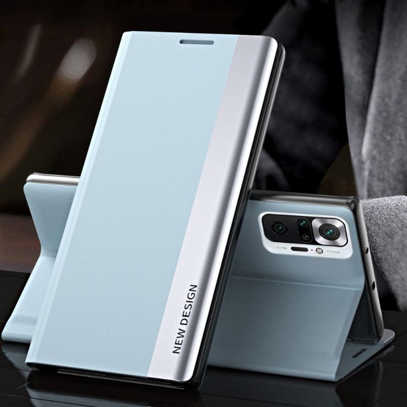 Case Für Xiaomi Redmi Note 10 Pro Business Effet Cuir Magnet