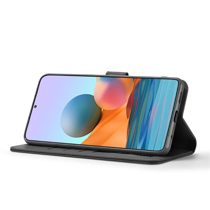 Case Für Xiaomi Redmi Note 10 Pro Flip Case Effet Cuir Lc.imeeke