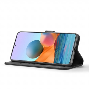 Case Für Xiaomi Redmi Note 10 Pro Flip Case Effet Cuir Lc.imeeke