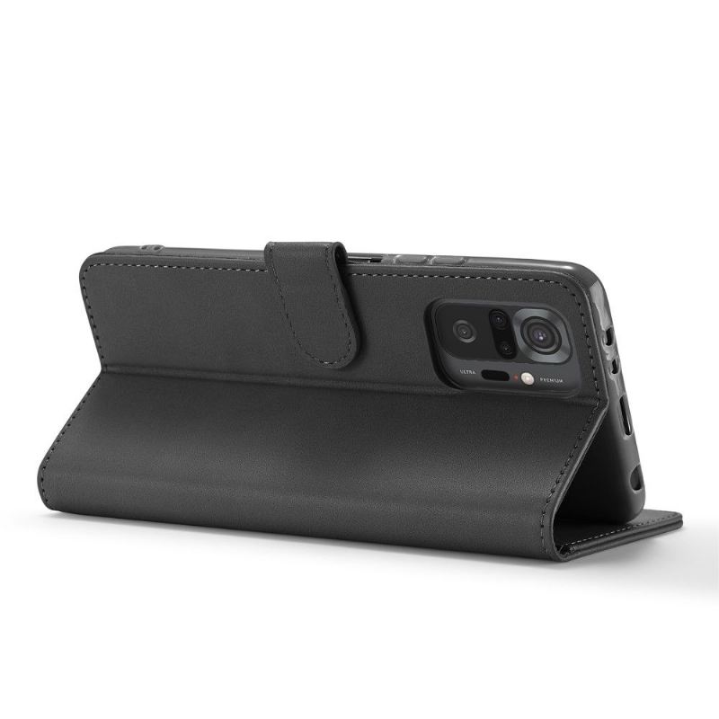 Case Für Xiaomi Redmi Note 10 Pro Flip Case Effet Cuir Lc.imeeke