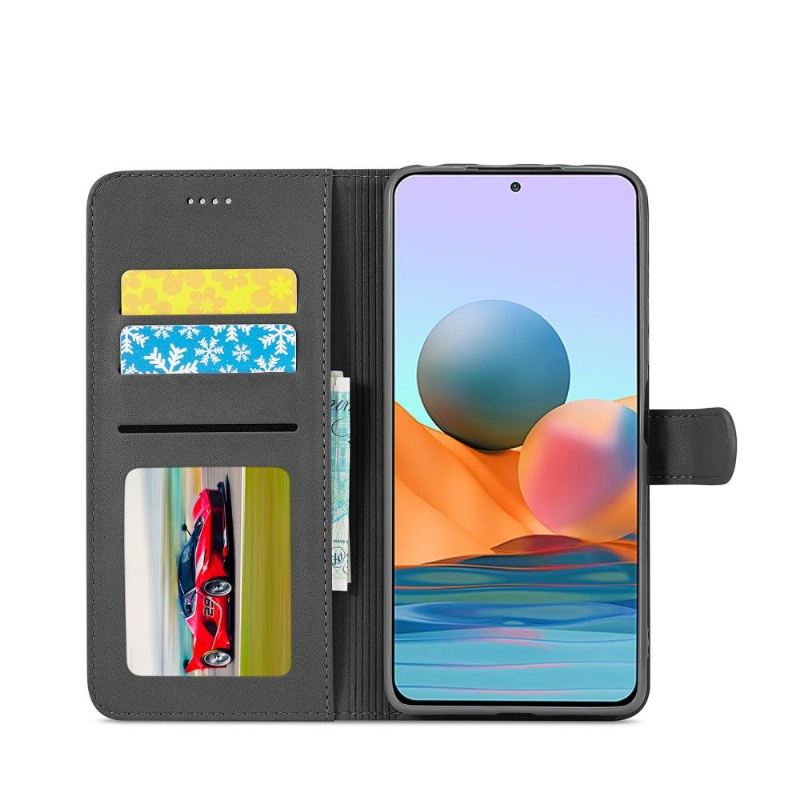 Case Für Xiaomi Redmi Note 10 Pro Flip Case Effet Cuir Lc.imeeke