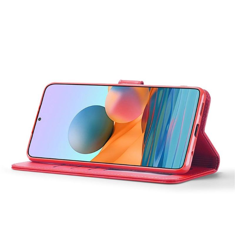 Case Für Xiaomi Redmi Note 10 Pro Flip Case Effet Cuir Lc.imeeke