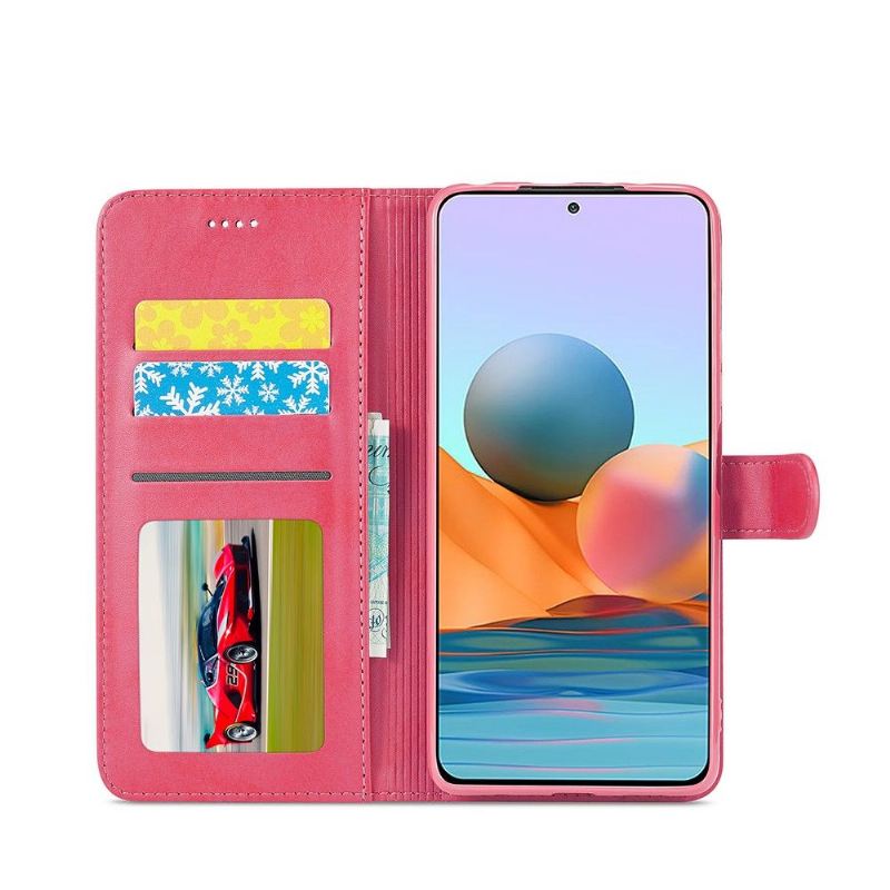 Case Für Xiaomi Redmi Note 10 Pro Flip Case Effet Cuir Lc.imeeke