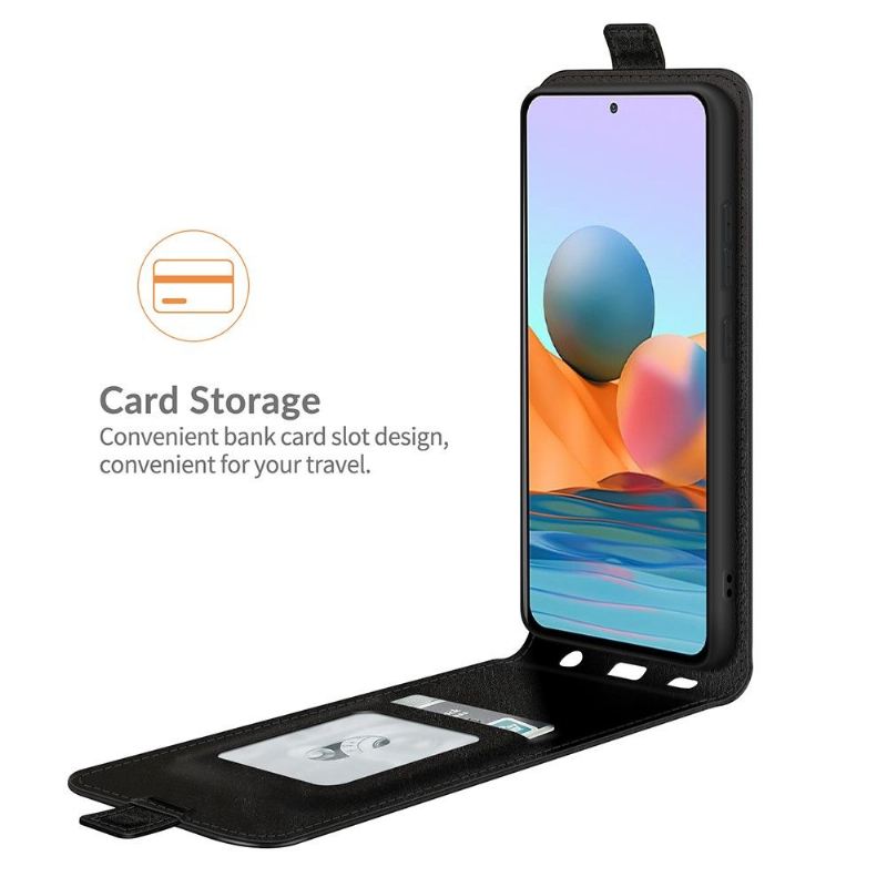 Case Für Xiaomi Redmi Note 10 Pro Flip Case Simili Cuir Verticale