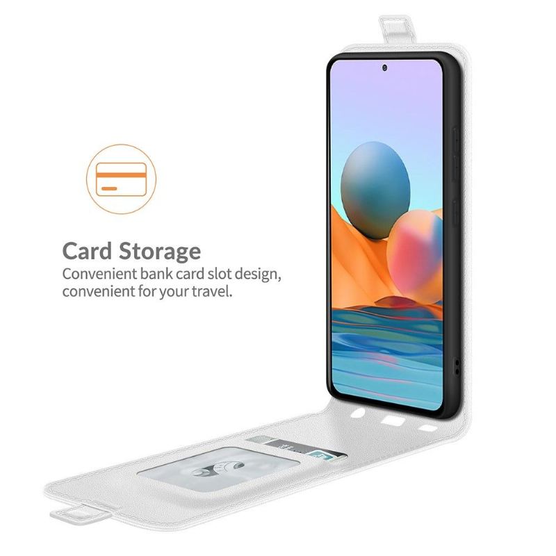 Case Für Xiaomi Redmi Note 10 Pro Flip Case Simili Cuir Verticale