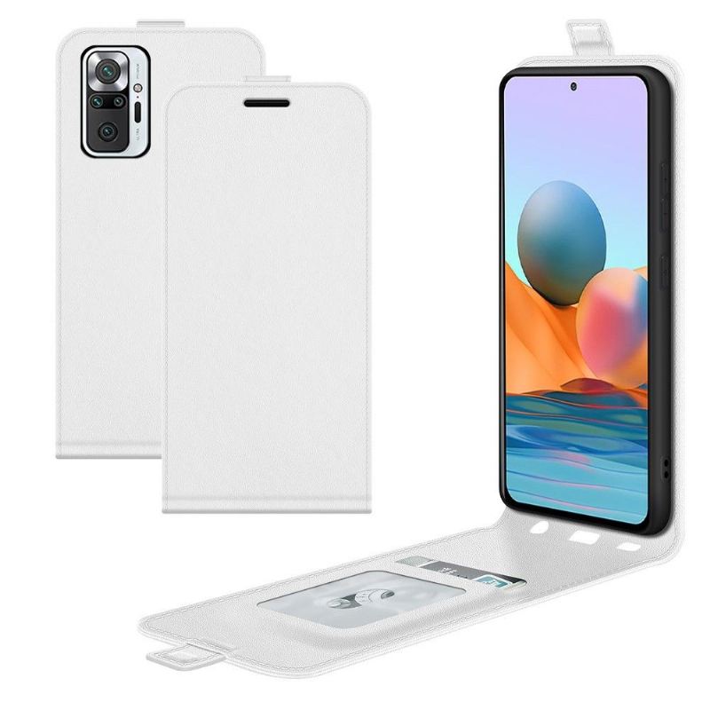 Case Für Xiaomi Redmi Note 10 Pro Flip Case Simili Cuir Verticale