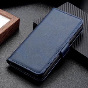 Case Für Xiaomi Redmi Note 10 Pro Geldbörse Revêtement Effet Cuir Mat