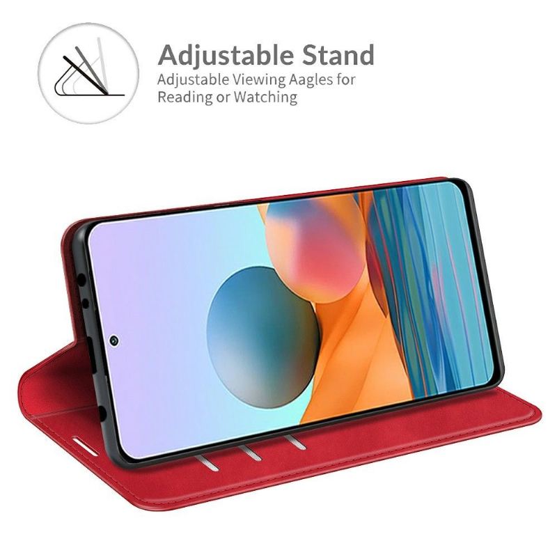 Case Für Xiaomi Redmi Note 10 Pro Standfunktion Aus Kunstleder