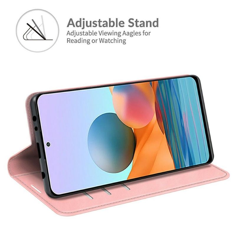 Case Für Xiaomi Redmi Note 10 Pro Standfunktion Aus Kunstleder