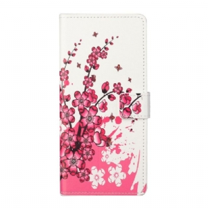 Flip Case Für Xiaomi Redmi Note 10 Pro Abricotier Du Japon