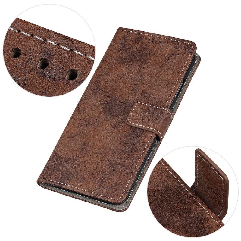 Flip Case Für Xiaomi Redmi Note 10 Pro Cyrius Simili Cuir Vintage