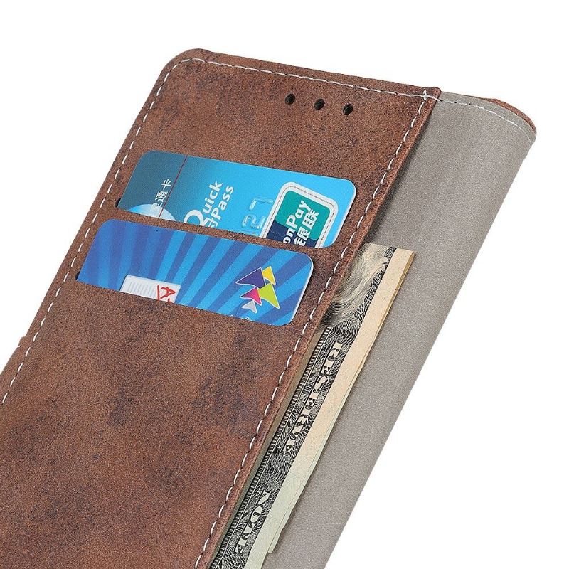 Flip Case Für Xiaomi Redmi Note 10 Pro Cyrius Simili Cuir Vintage