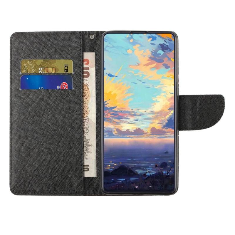 Flip Case Für Xiaomi Redmi Note 10 Pro Japanische Aprikose