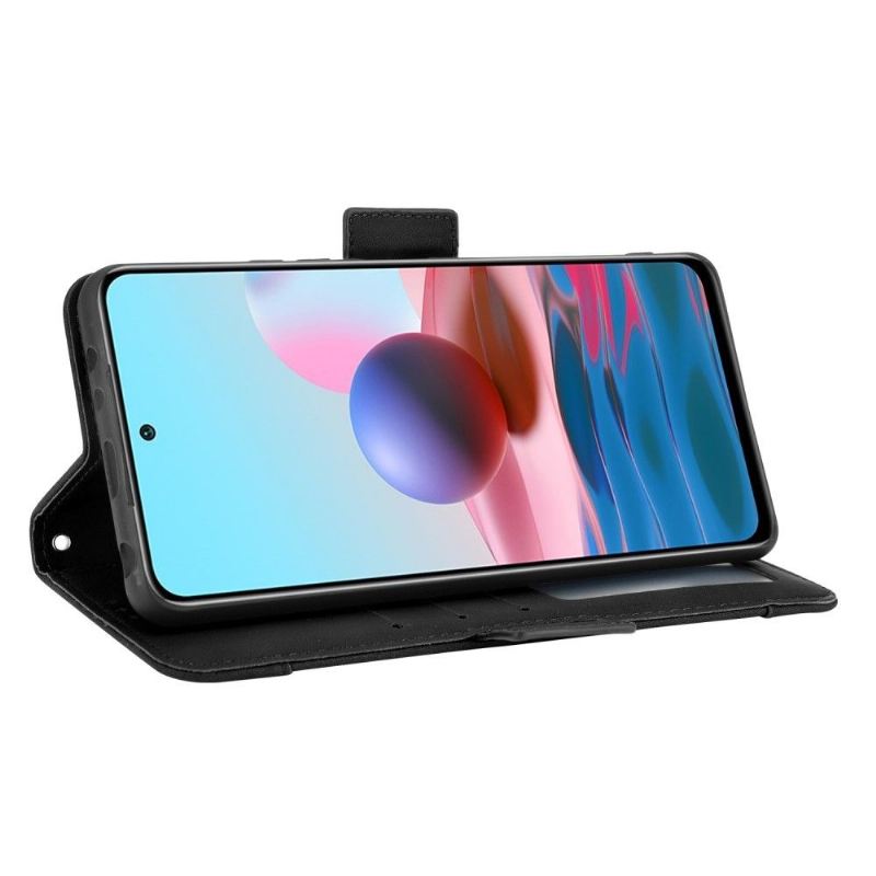 Flip Case Für Xiaomi Redmi Note 10 Pro Premium Avec Porte Cartes