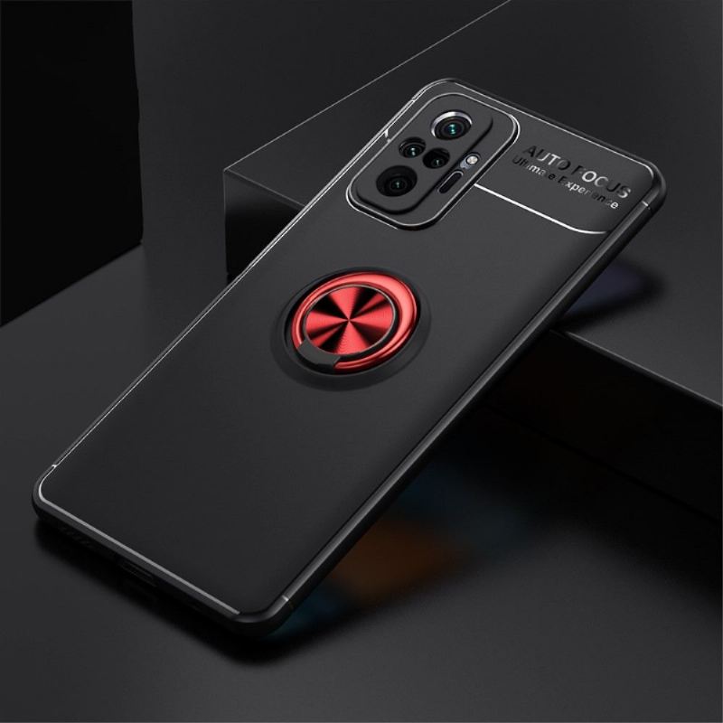 Hülle Für Xiaomi Redmi Note 10 Pro Silikon Mit Drehbarer Halterung