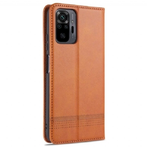 Lederhüllen Für Xiaomi Redmi Note 10 Pro Azns Simili Cuir