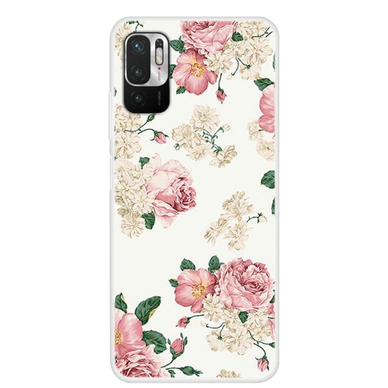 Hülle Case Xiaomi Redmi Note 10 5G / Poco M3 Pro 5G Blumen